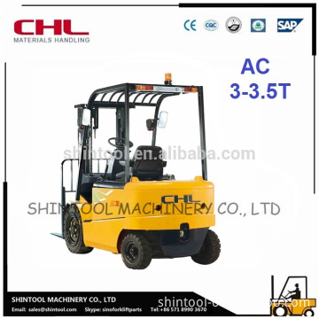 CHL 3.5 Ton Battery Forklift with Curtis AC Controller